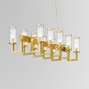 Loft Industry Modern - Sunny Rectangular Chandelier